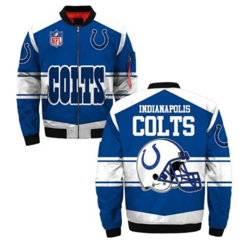 Indianapolis Colts Bomber William Jacket