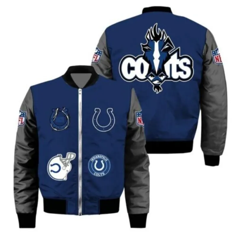 Indianapolis Colts Bomber William Jacket