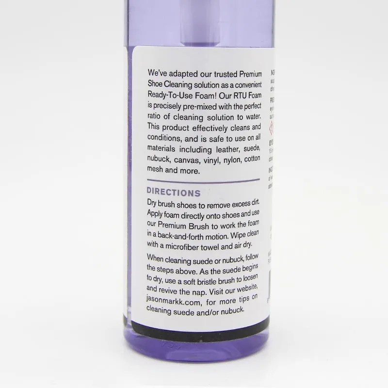 Jason Markk Premium Shoe Cleaner Ready to use Foam