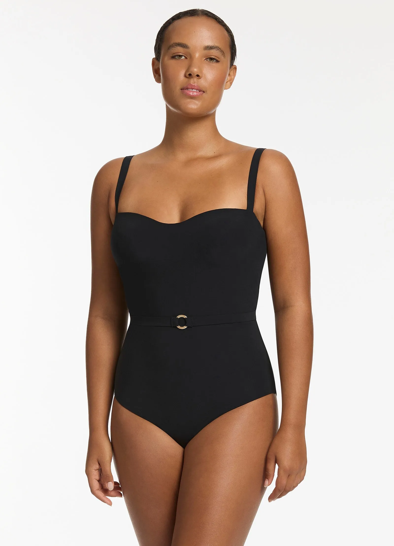 Jetset Infinity Tank Swimsuit - Black