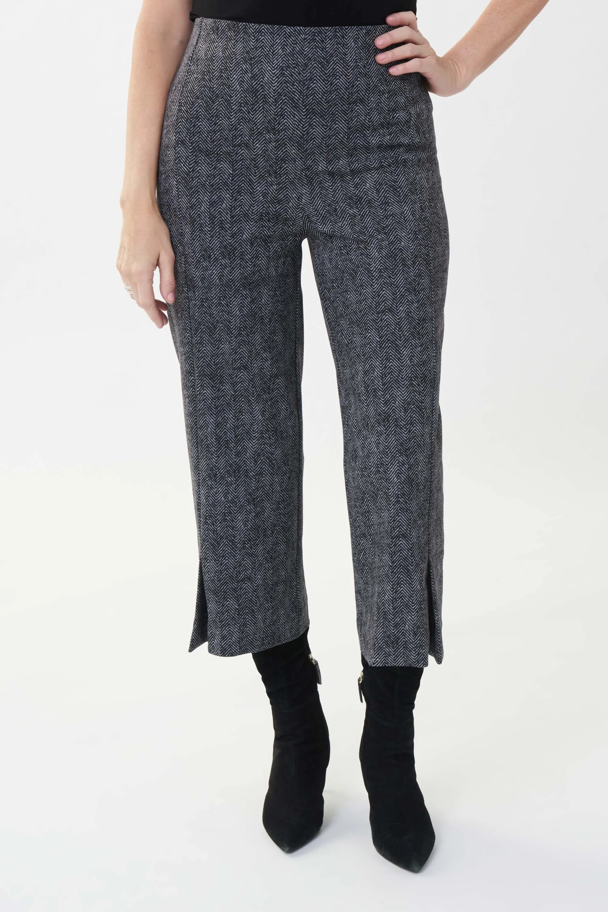 Herringbone Culotte Pant by Joseph Ribkoff - 223137