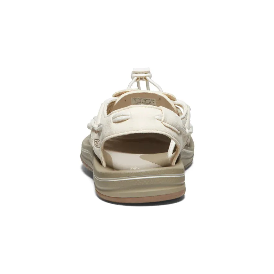 KEEN Men's Uneek Sandal - White/Cornstalk