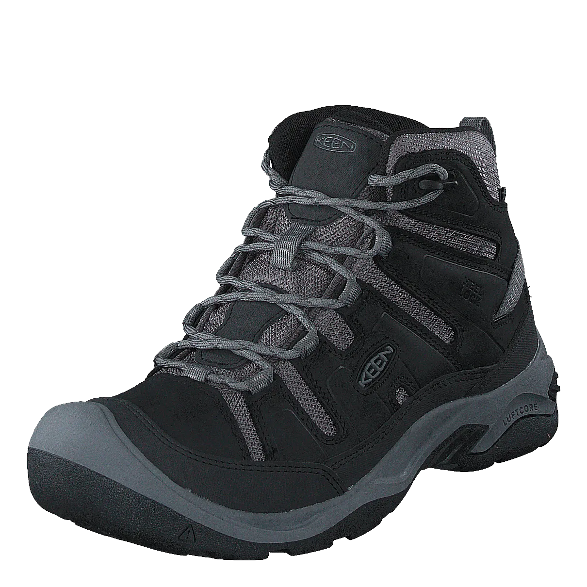 Keen Shoes Ke Circadia Mid Wp Black Steel Grey