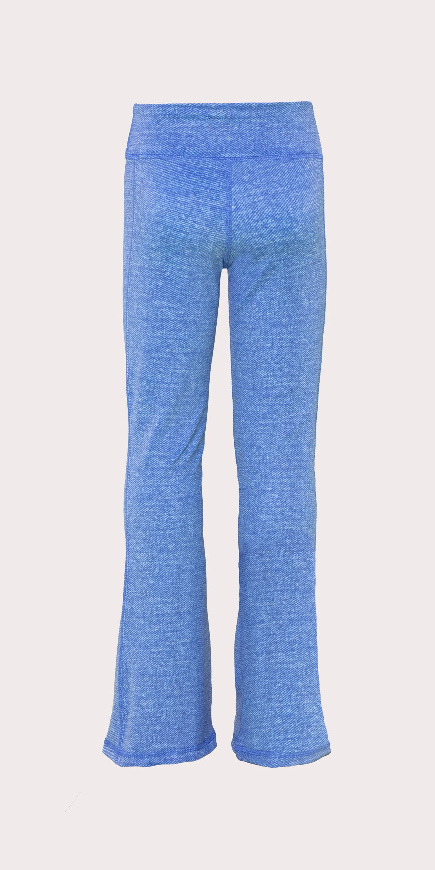 Kids Bootcut Flare Legging - Faux Denim