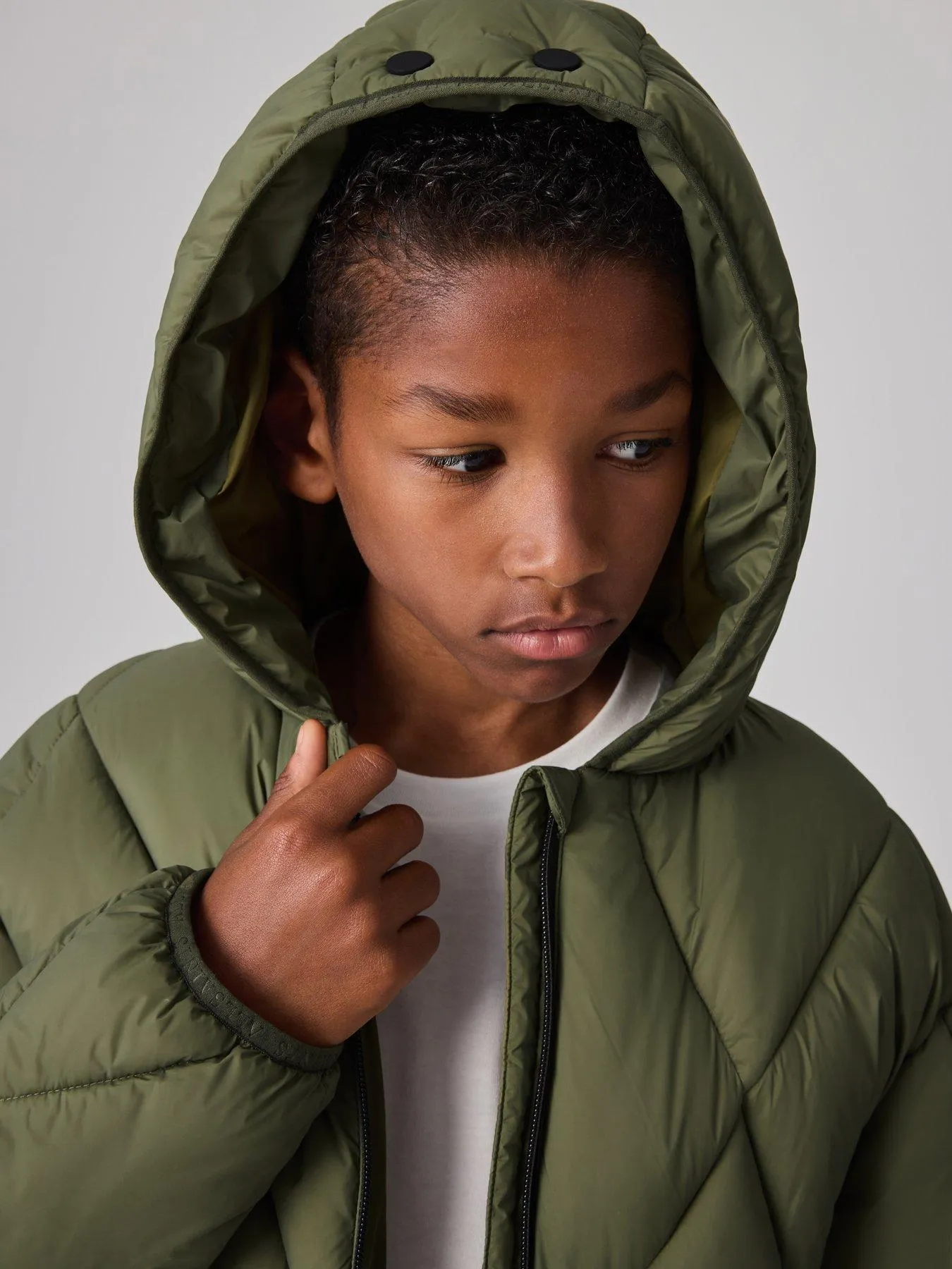 Kids Pegasis Coat - Khaki from smALLSAINTS