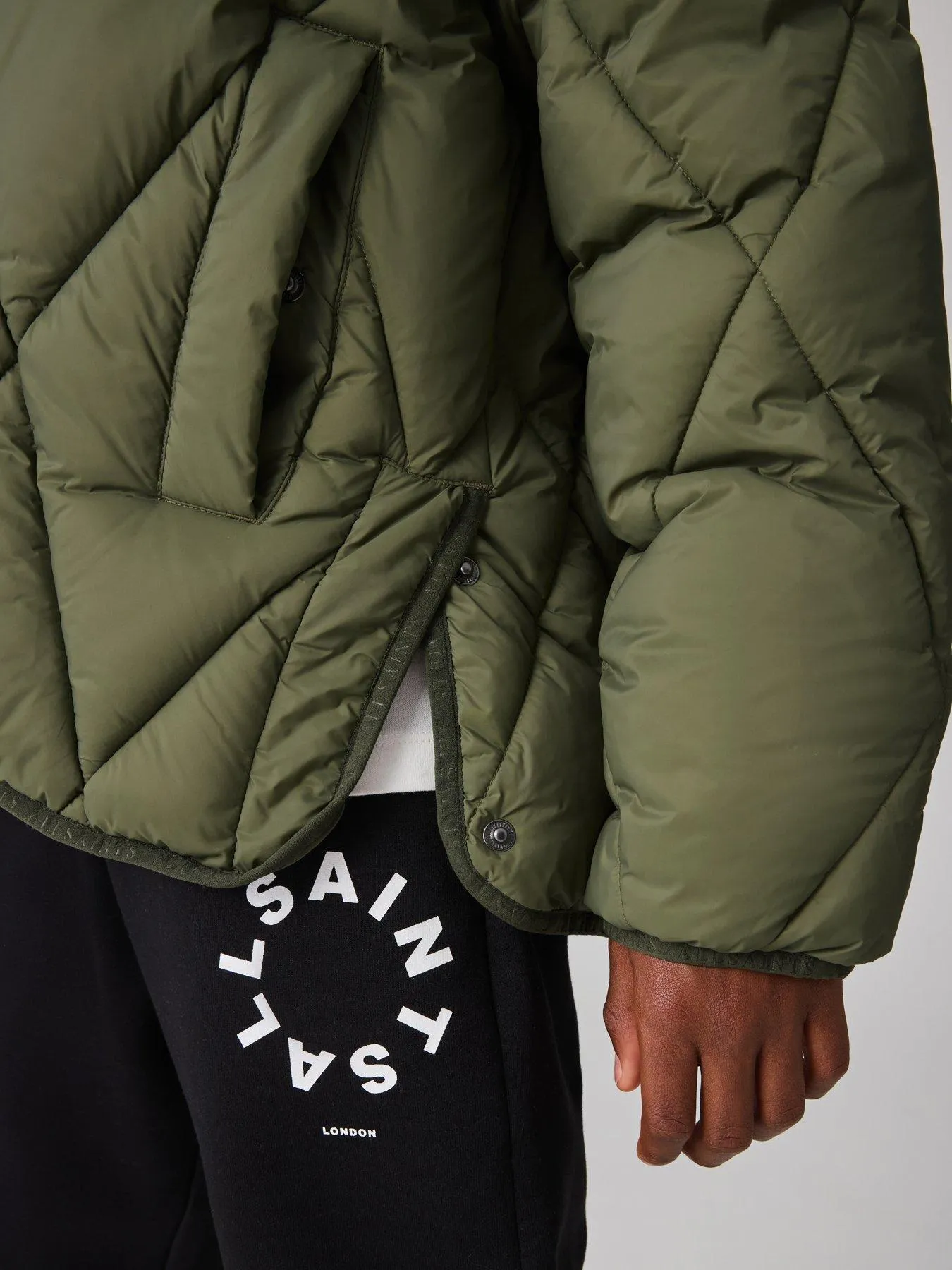 Kids Pegasis Coat - Khaki from smALLSAINTS