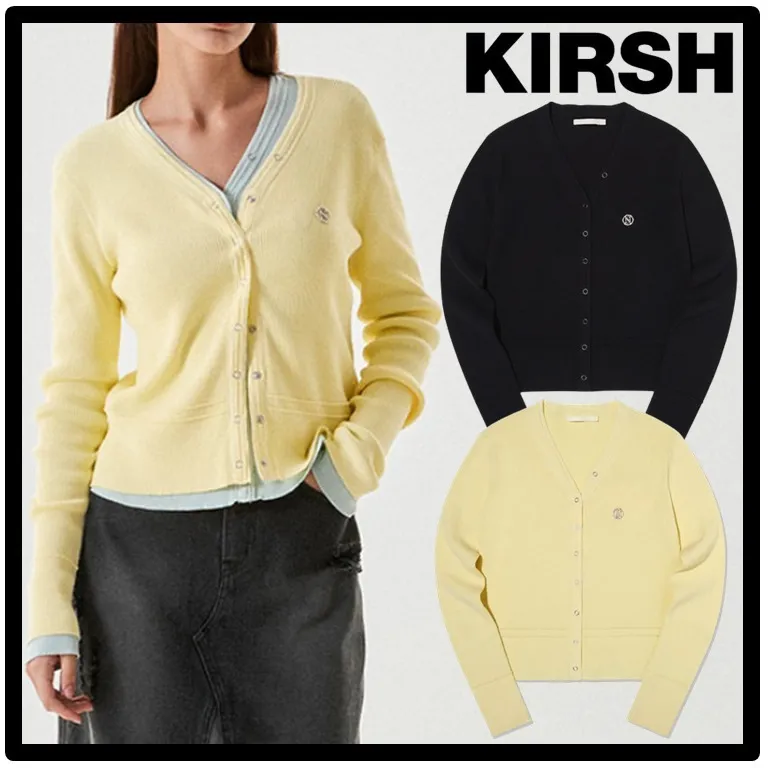 KIRSH Street Style Logo Cardigans