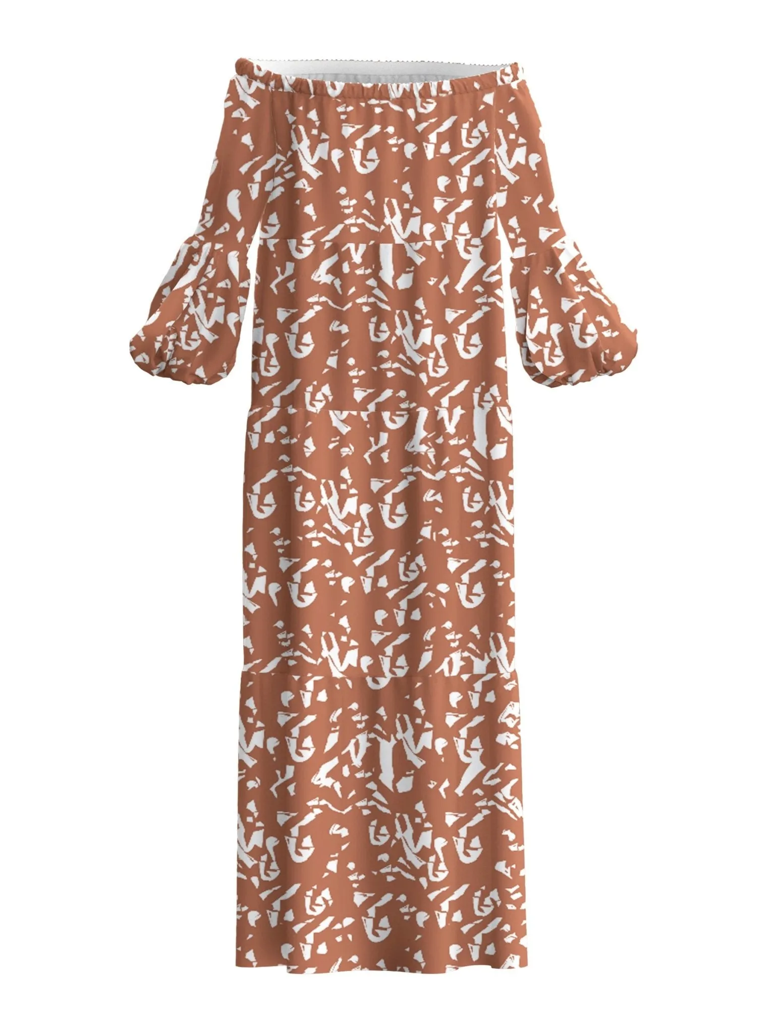 Kudi Batik Rose Dress