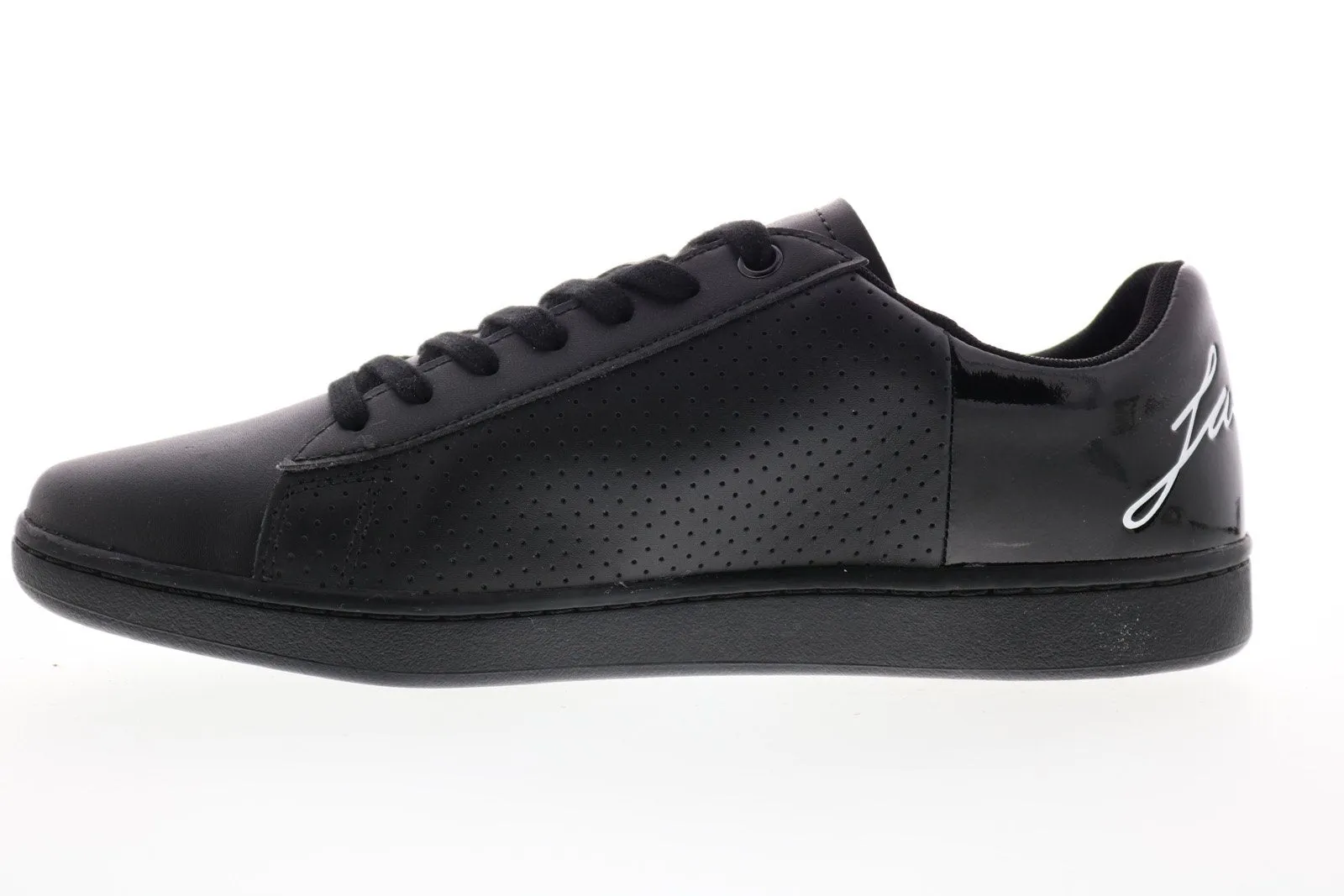 Lacoste Carnaby Evo 319 3 U Sma Men's Black Leather Lifestyle Sneakers Shoes