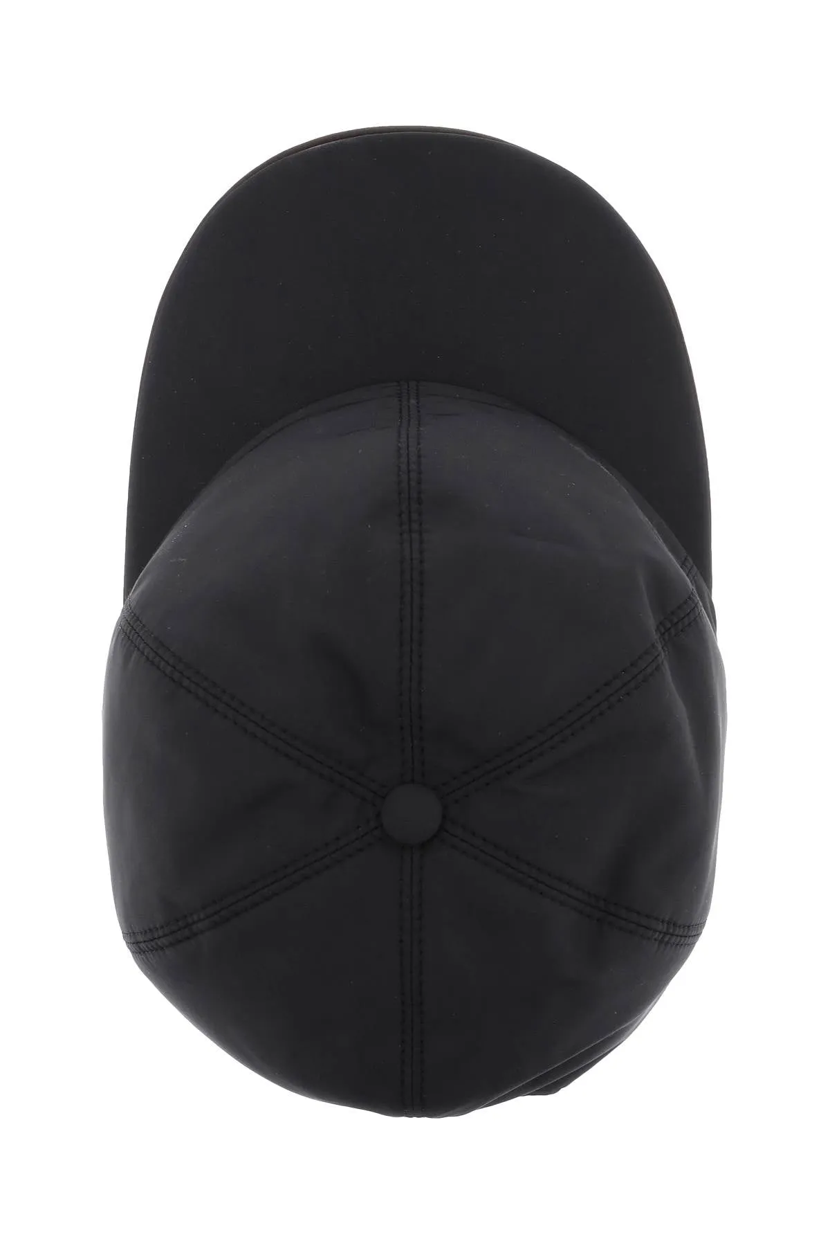 Leather Trim Baseball Cap