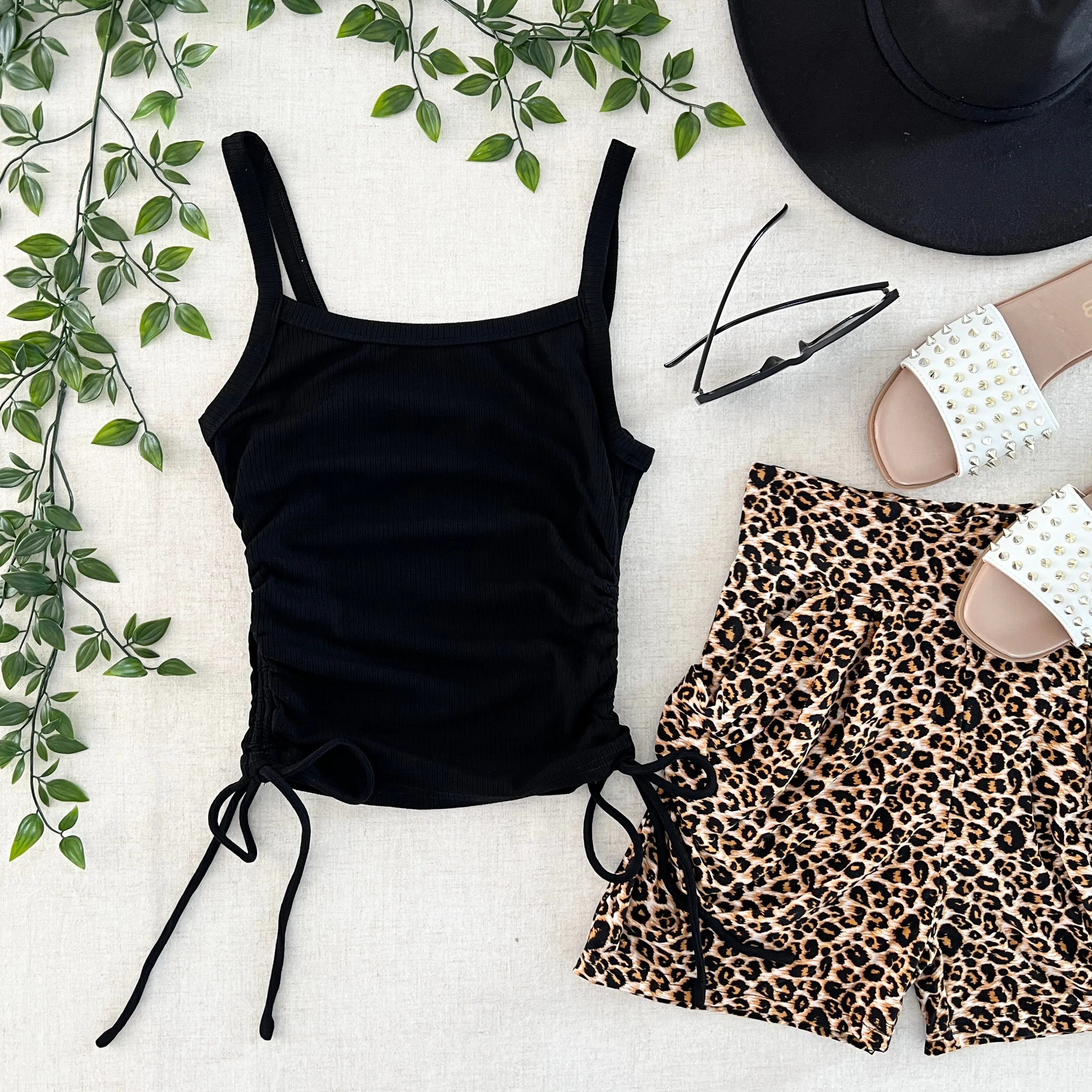 Leopard Print Shorts