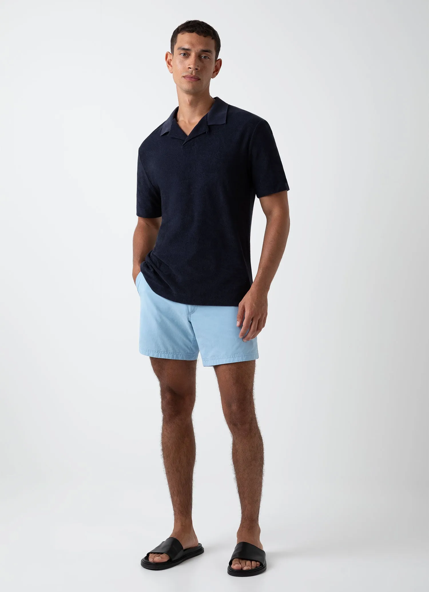 Light Blue Men's Tailored Swim Short