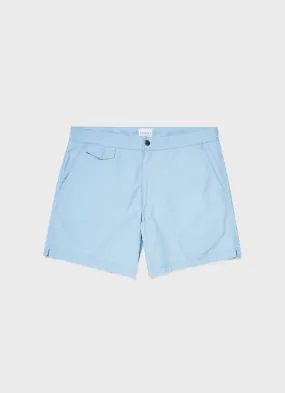 Light Blue Men's Tailored Swim Short