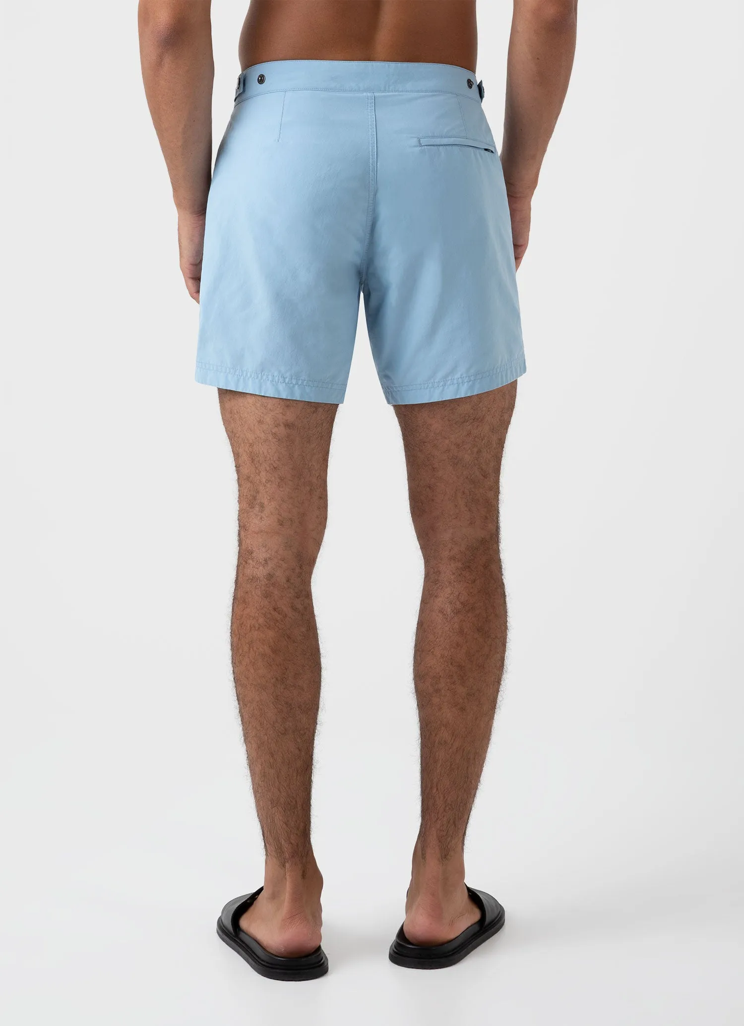 Light Blue Men's Tailored Swim Short