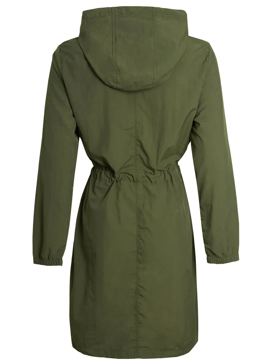 Black Khaki UK Sizes Size 8 to 16 Lightweight Longline Jacket