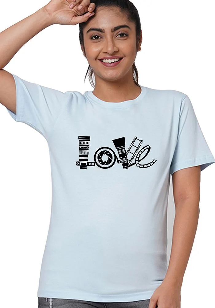 Women's Camera Love Tshirt