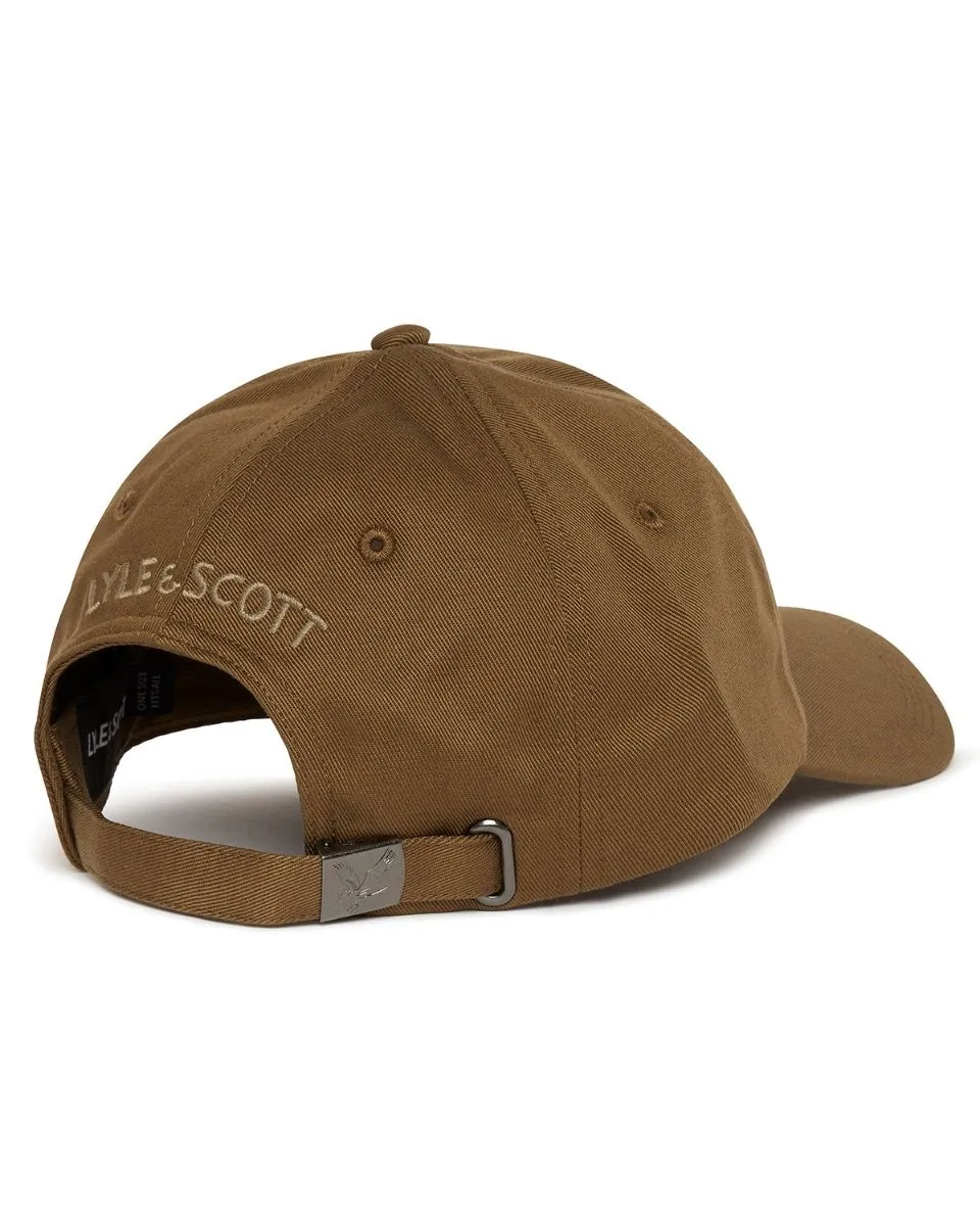 Lyle and Scott Cotton Baseball Cap Olive