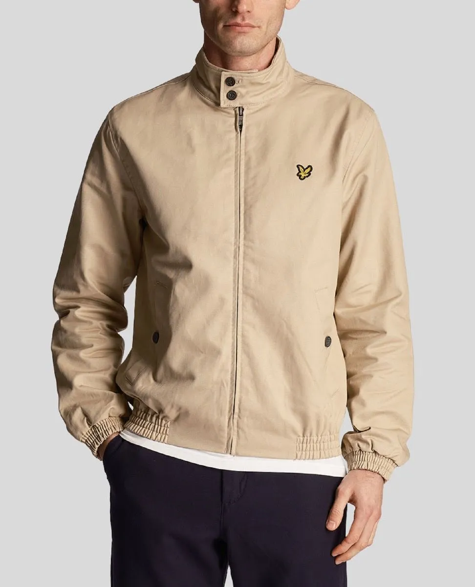 Lyle and Scott Casual Cotton Jacket in Stone