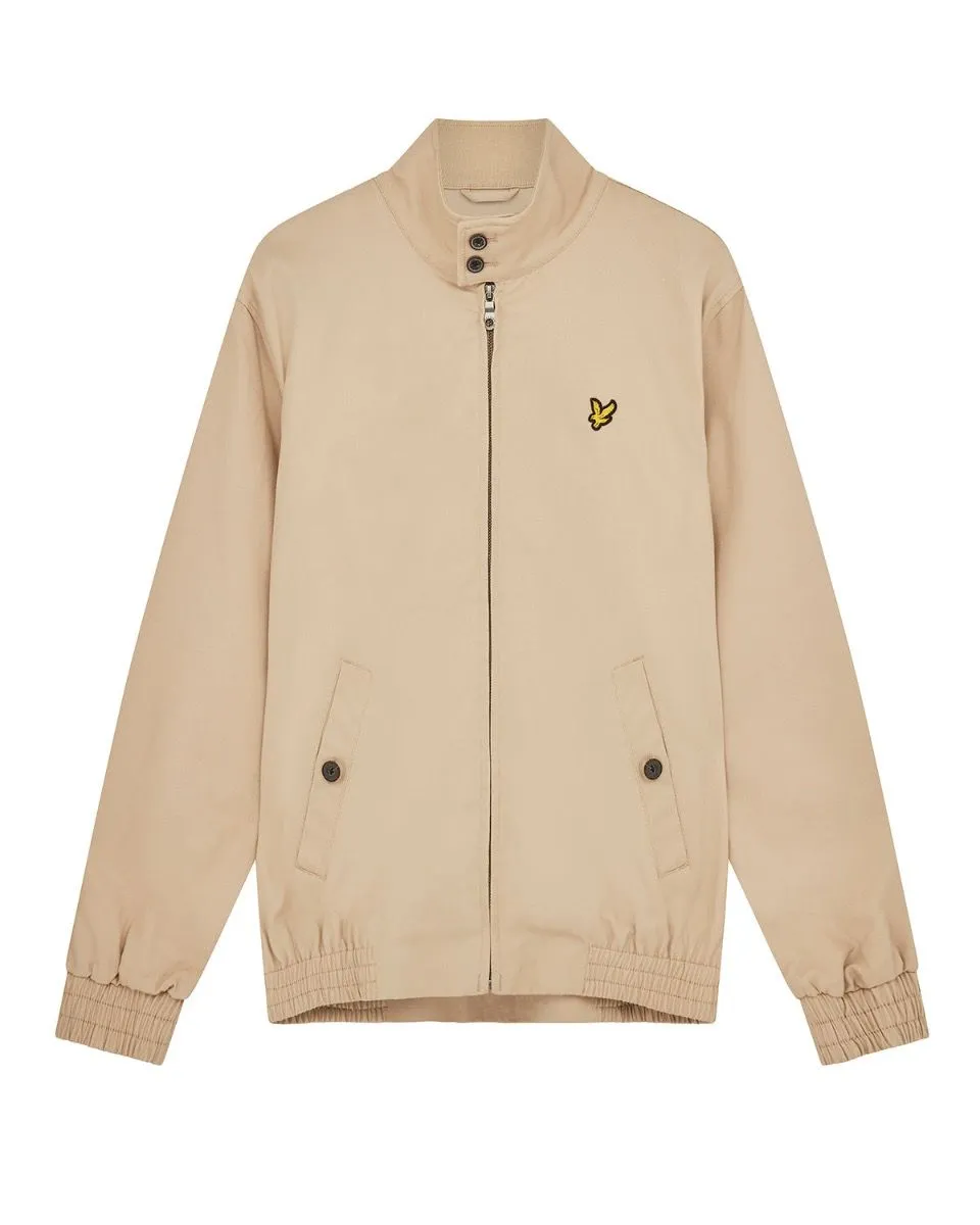 Lyle and Scott Casual Cotton Jacket in Stone