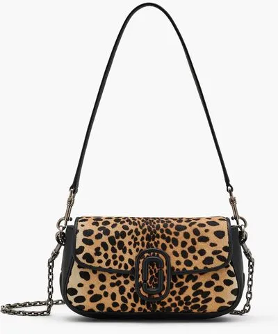 Marc Jacobs Cheetah Haircalf Clover Shoulder Bag