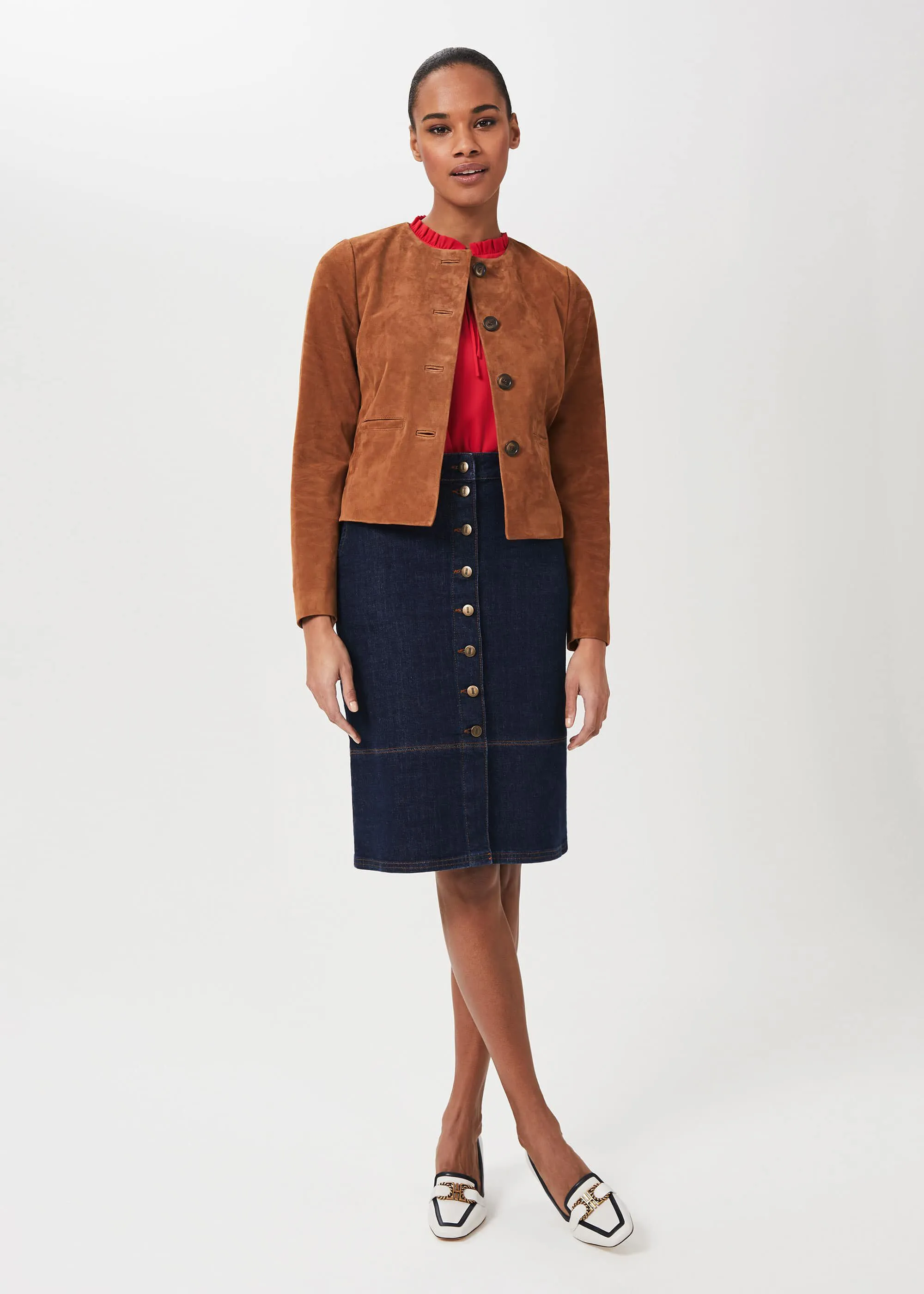 Mariette Suede Jacket