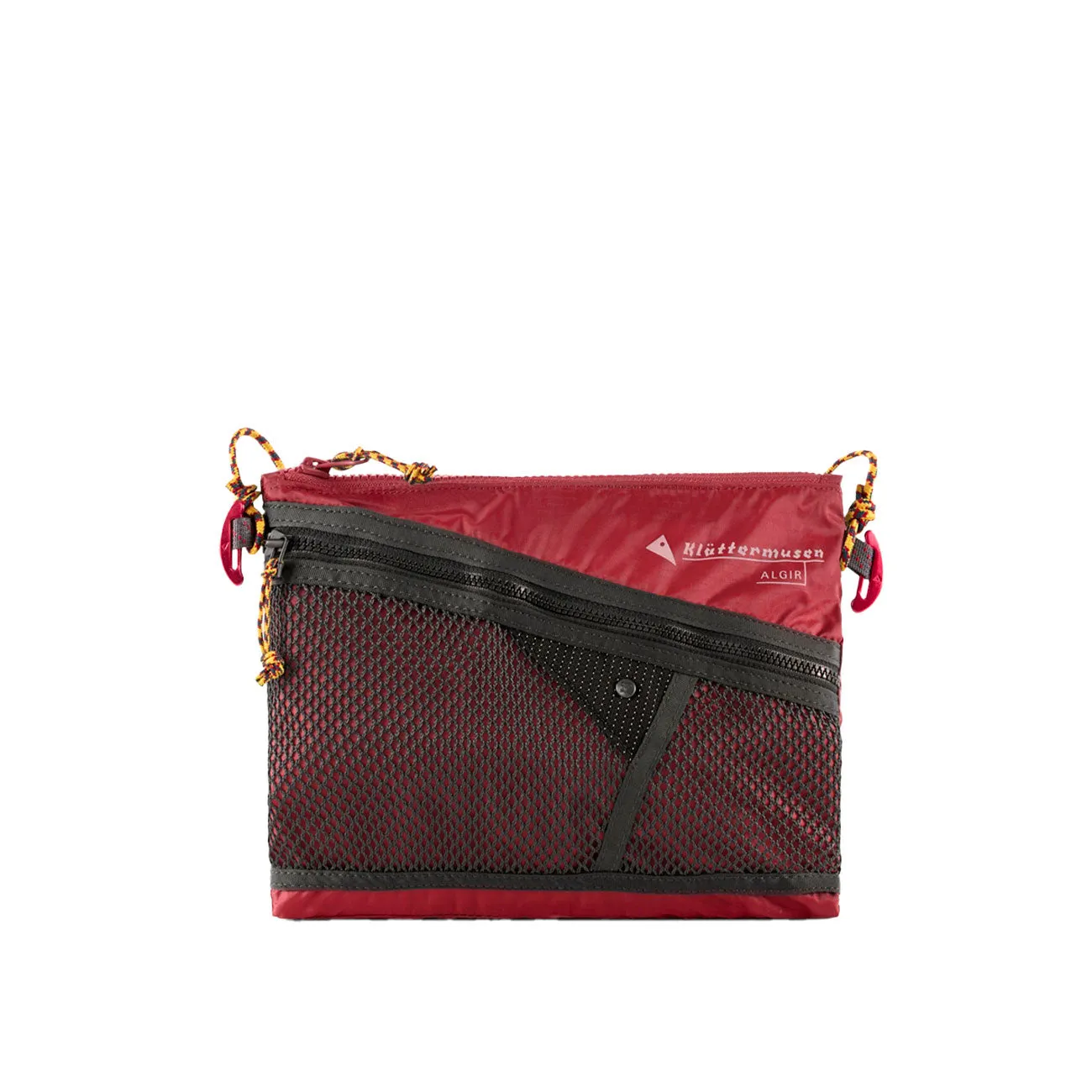 Medium Red / Black Klättermusen Algir Accessory Bag