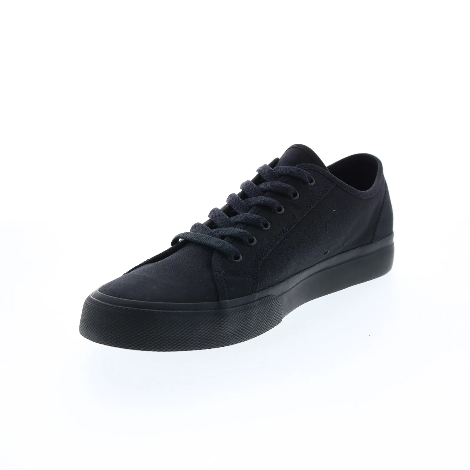 Mens Black Canvas Skate Inspired Sneakers Shoes - DC ADYS300591-001