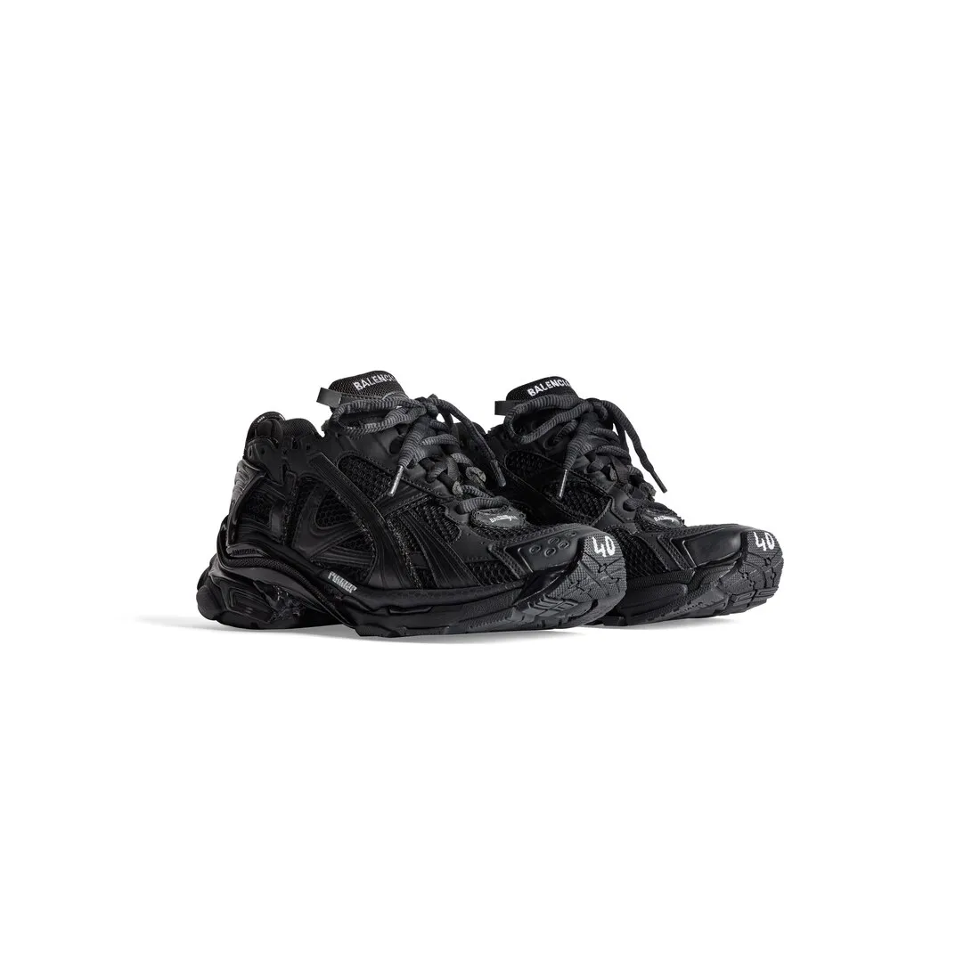 Men's Black Running Shoe