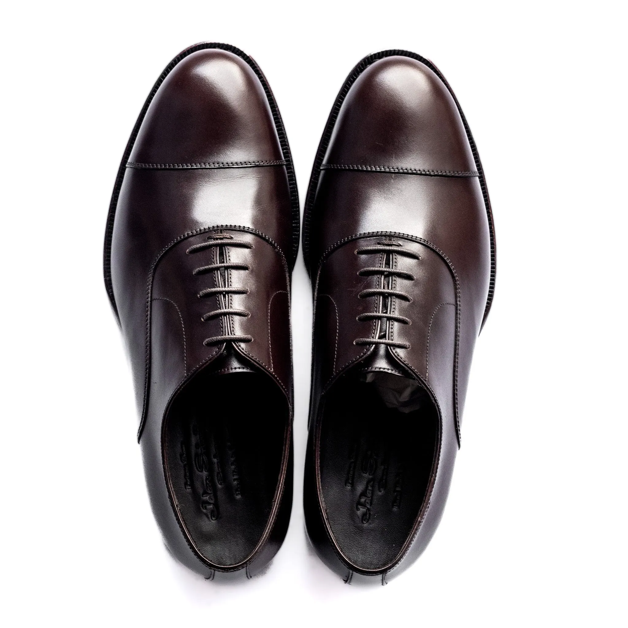 Men's Dark Brown Oxford Cap Toe