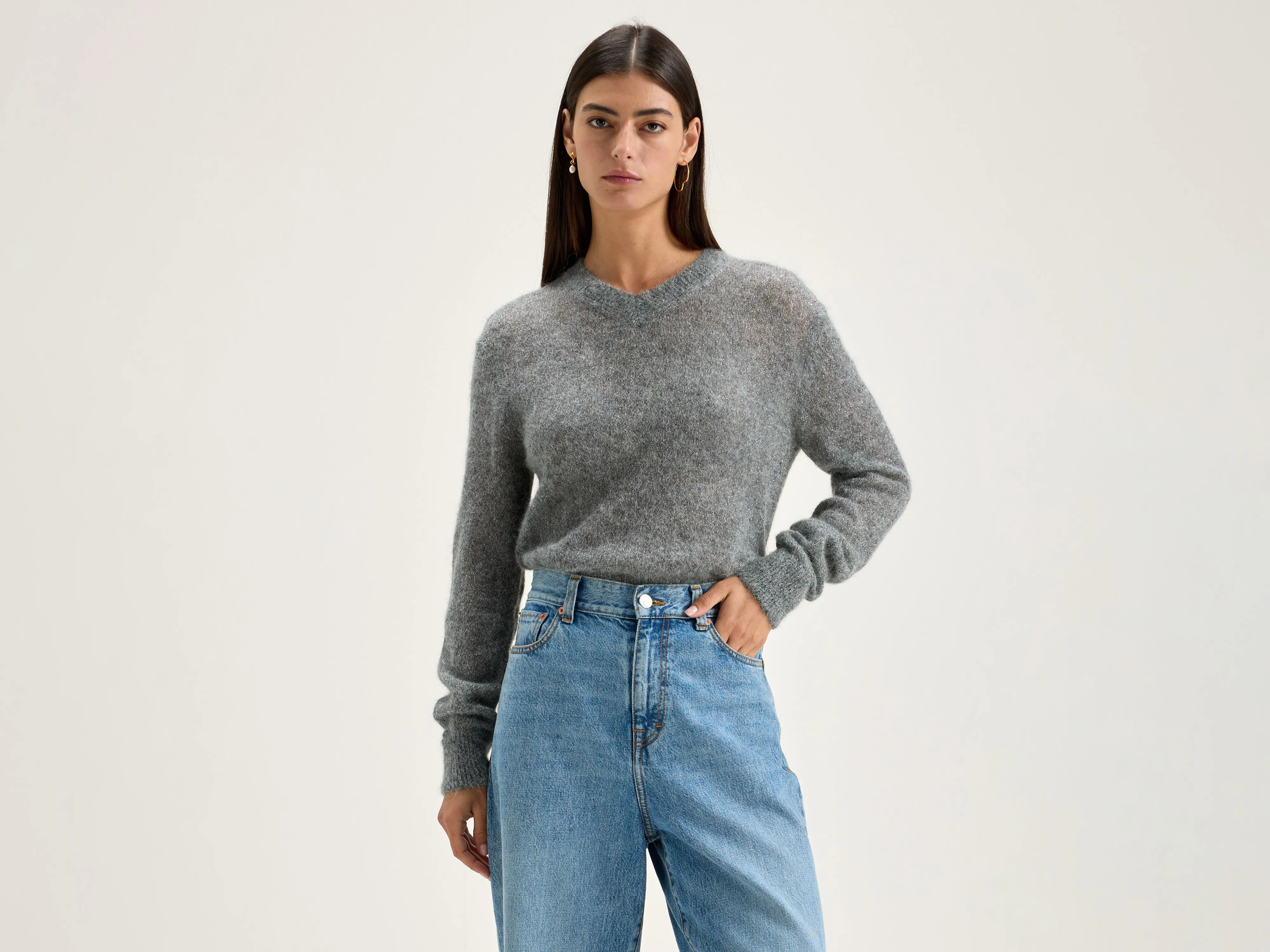 Mid Grey Kilux Sweater (Style 242/W)