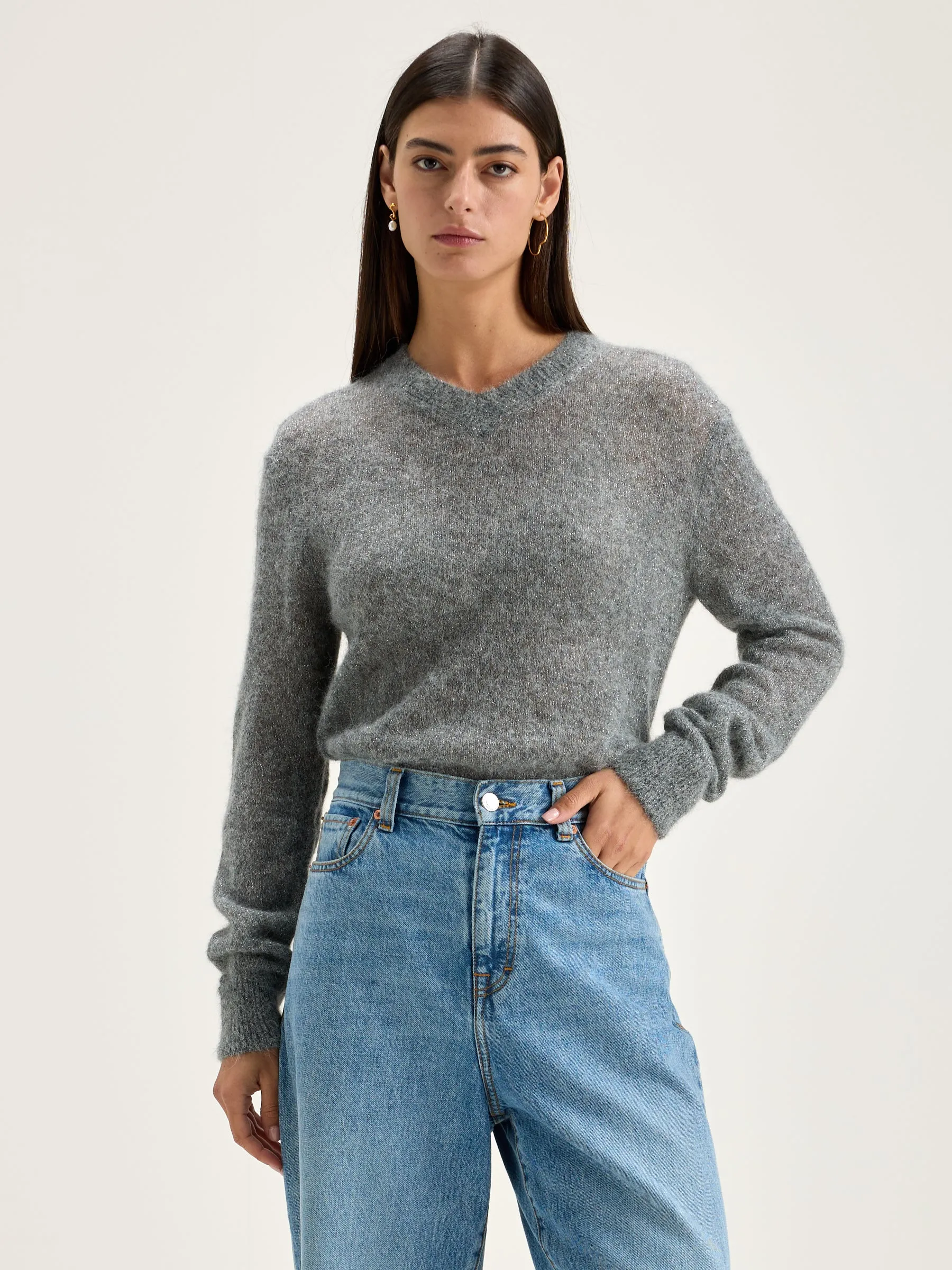 Mid Grey Kilux Sweater (Style 242/W)