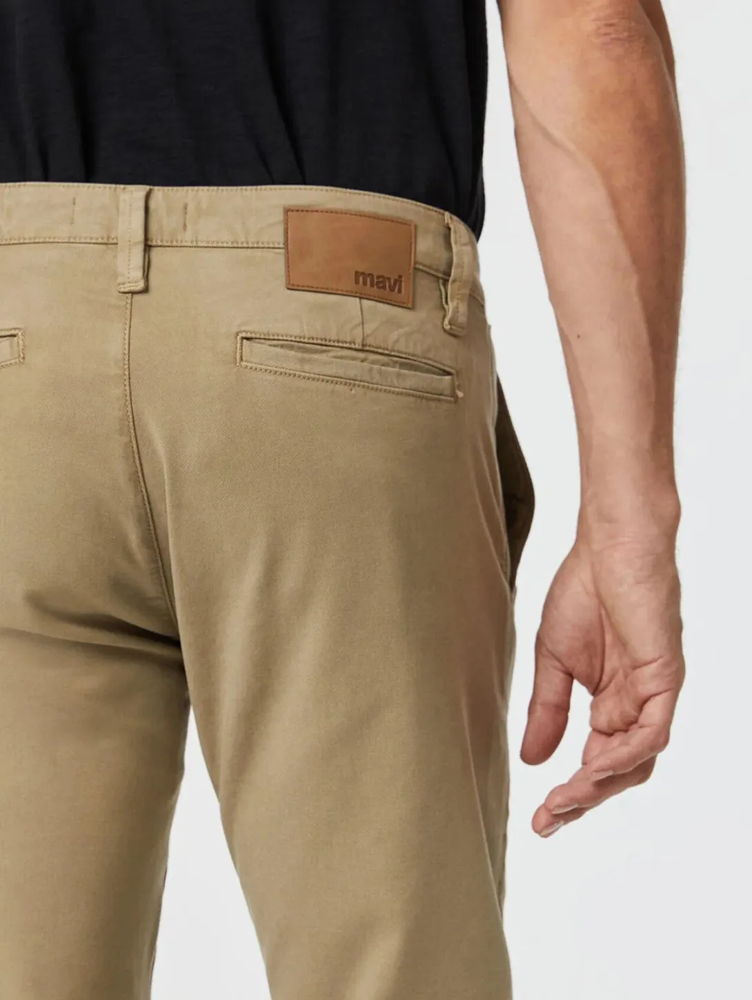 Milton Luxe Twill Pant - Beige