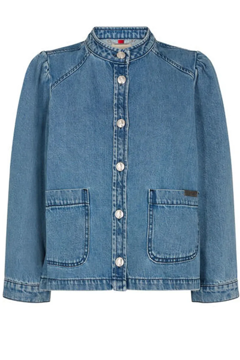 Mos Mosh Milla Denim Jacket | Blue - Shop Now