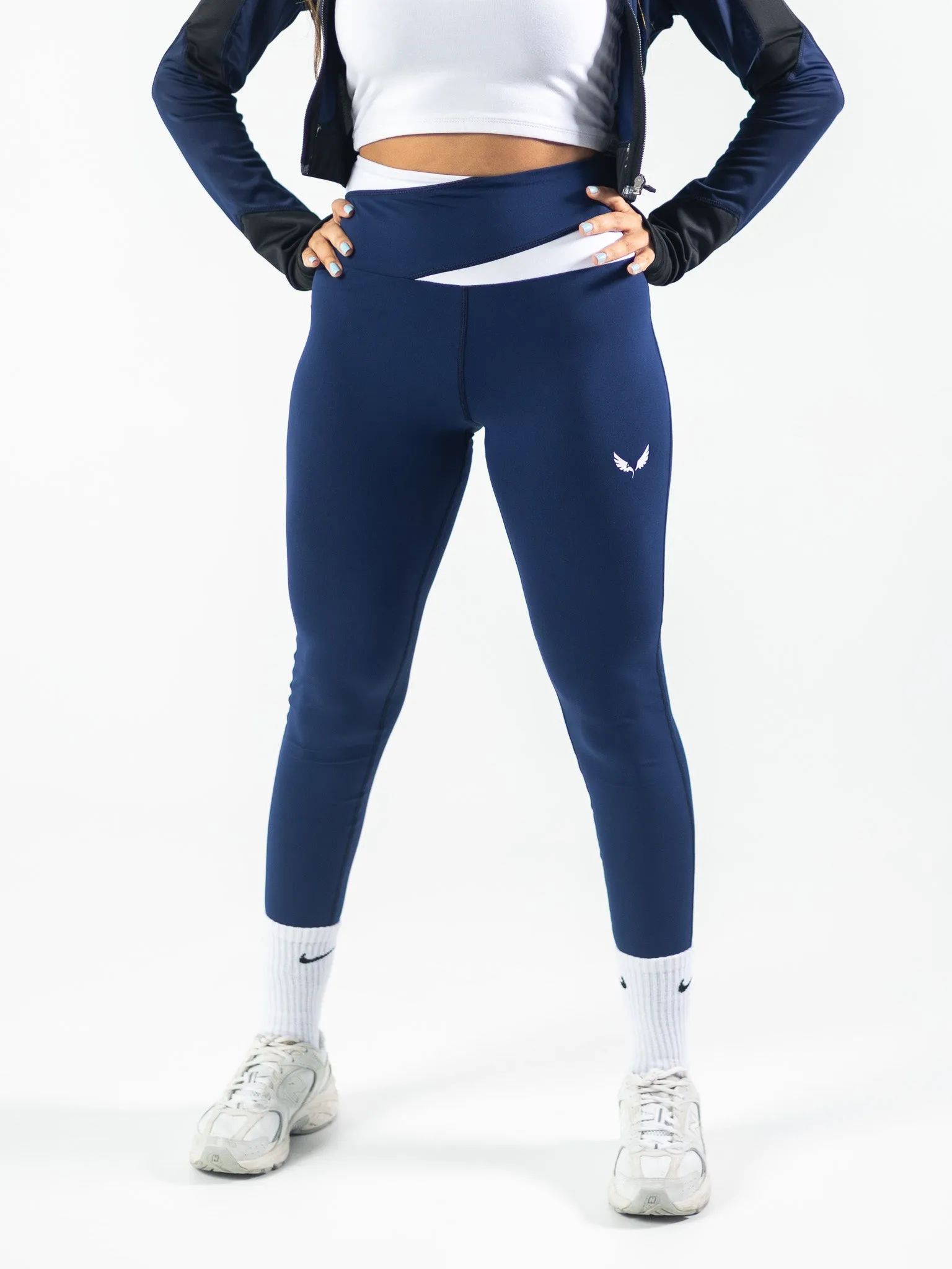 Navy Blue Leggings Sculpted