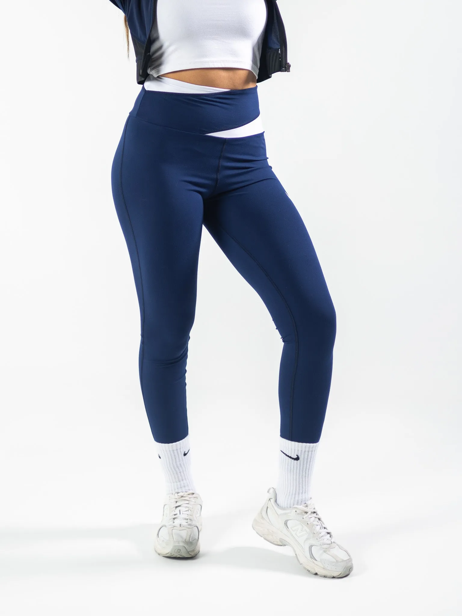 Navy Blue Leggings Sculpted