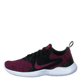 Nike Black Fireberry Dark Smoke Grey Wmns Flex Experience Rn 10 Shoes