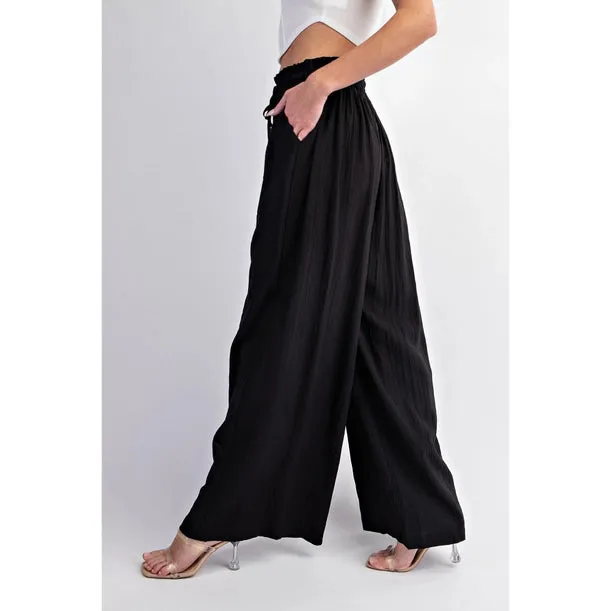 Nola High Waisted Textured Pant -> High Waisted Textured Pant by Nola