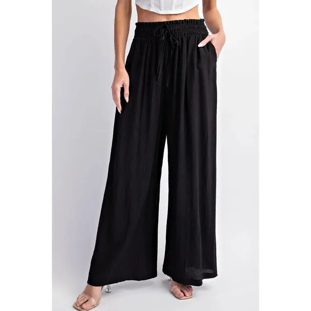 Nola High Waisted Textured Pant -> High Waisted Textured Pant by Nola