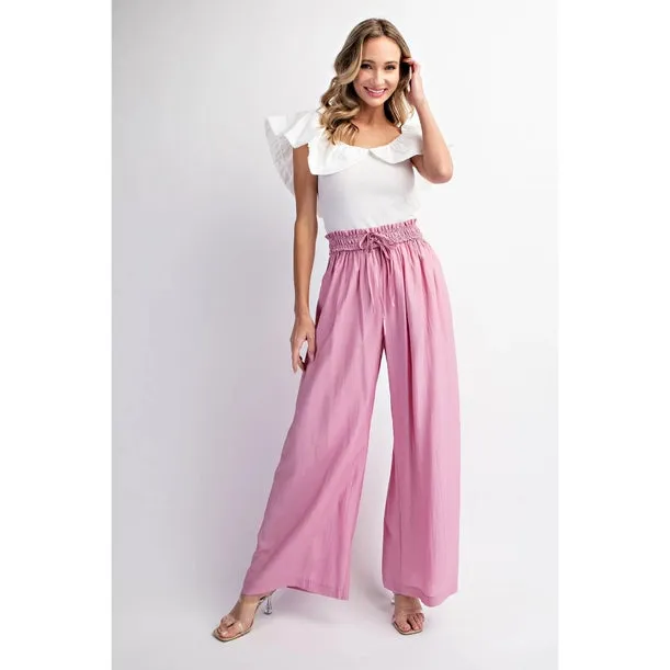 Nola High Waisted Textured Pant -> High Waisted Textured Pant by Nola