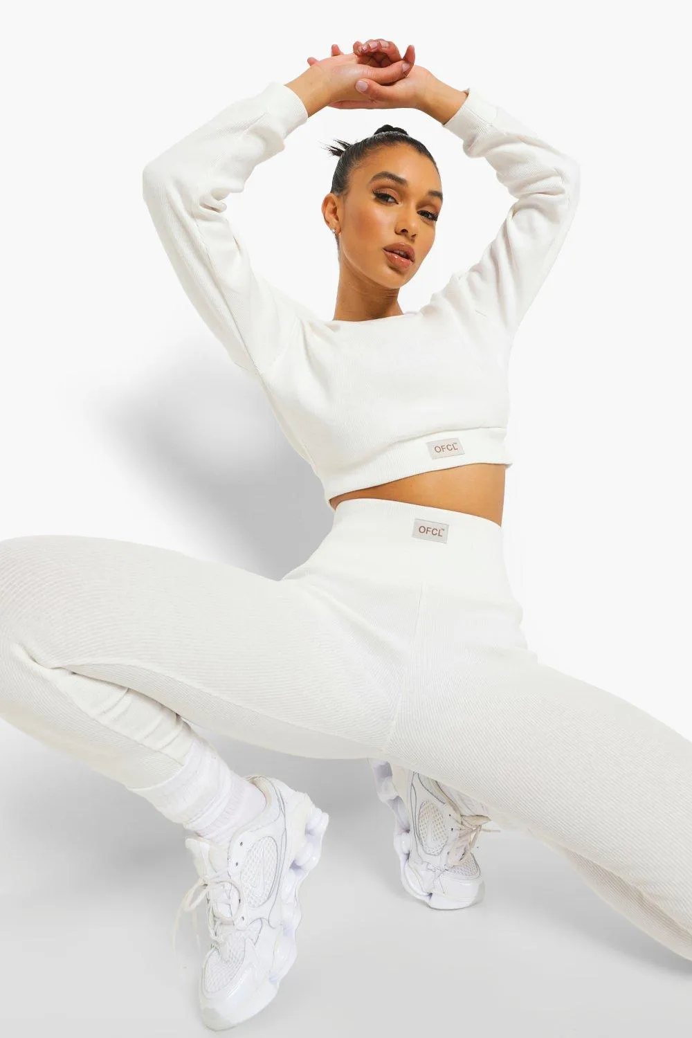 Ofcl Ribbed Workout Leggings