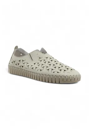 Off White Slip On Women's Cashmere Sneaker DE278Q