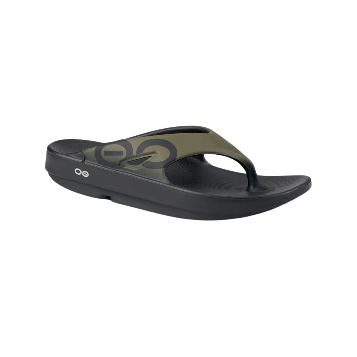 Oofos Green Sport Sandals