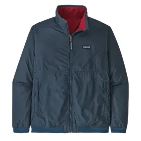 Patagonia Tidepool Blue Reversible Fleece Jacket