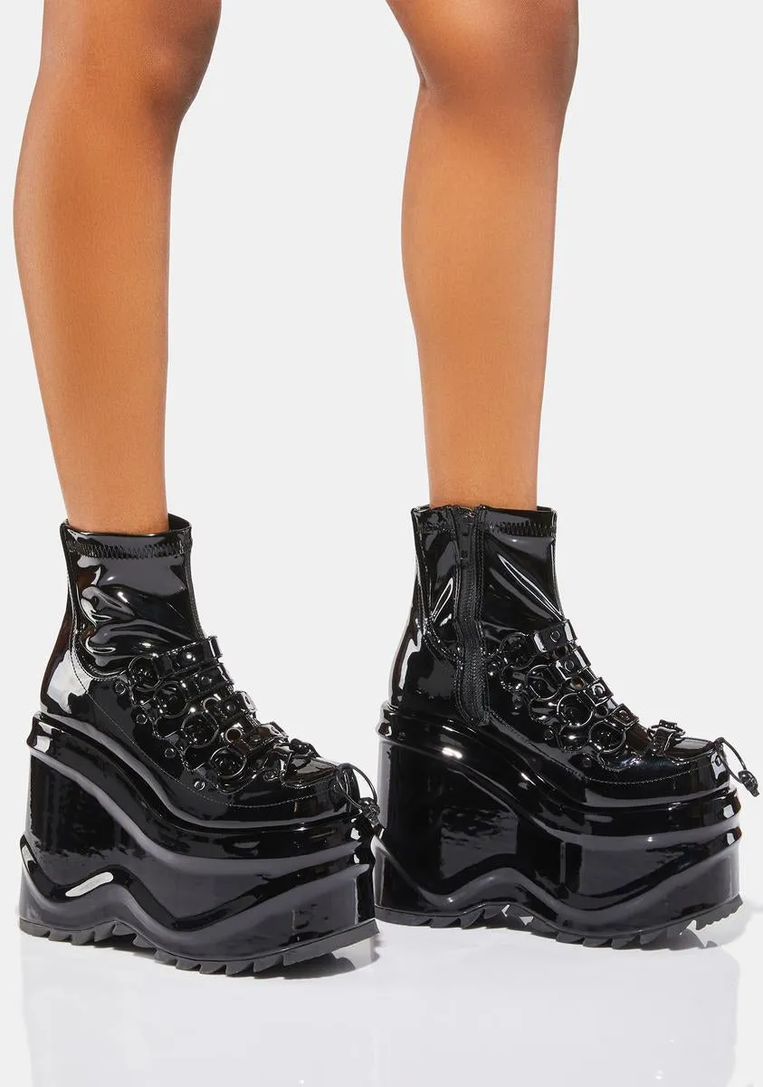 Patent Wave-110 Platform Boots