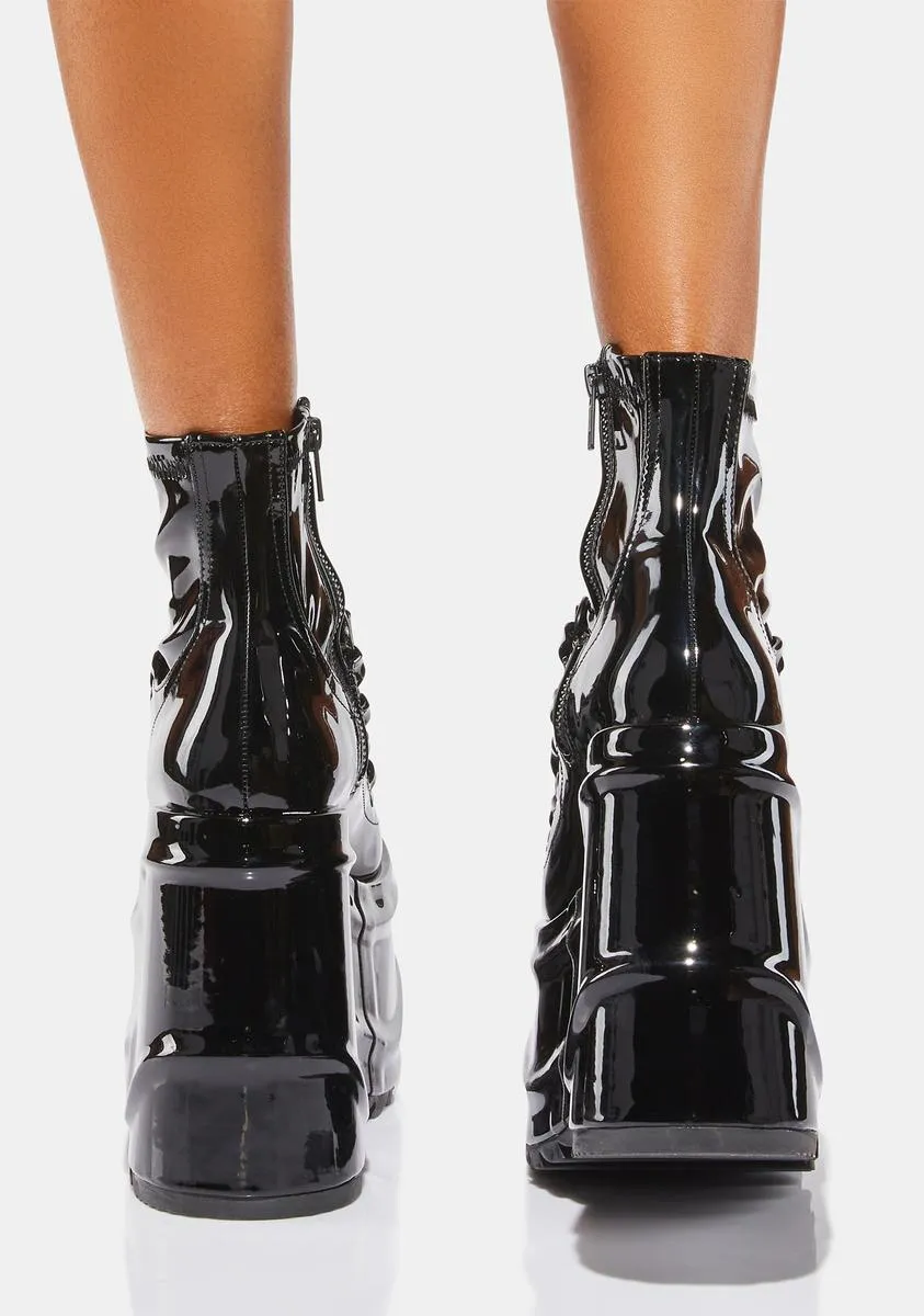 Patent Wave-110 Platform Boots