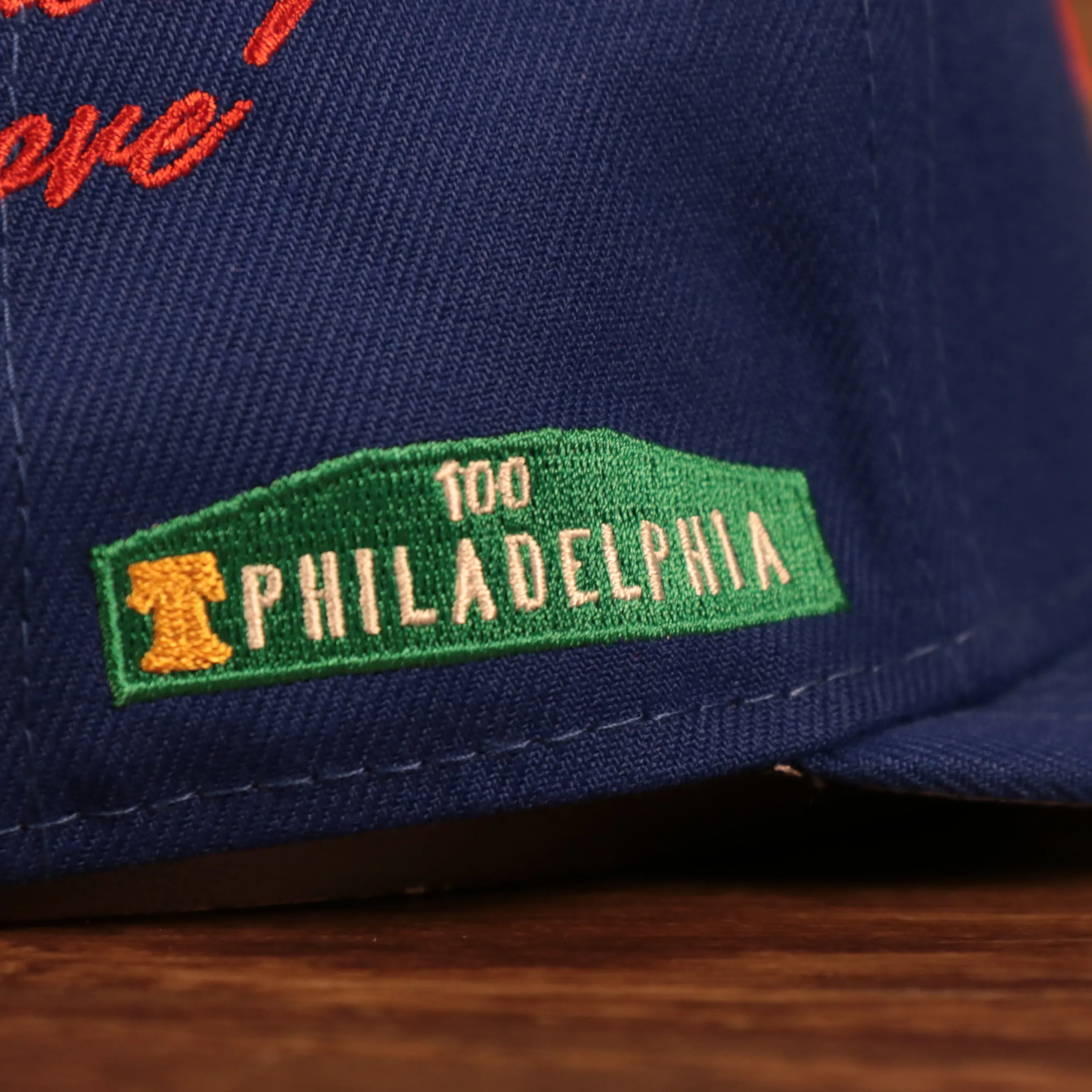 Philadelphia 76ers City Transit Patch Gray Bottom Fitted Cap