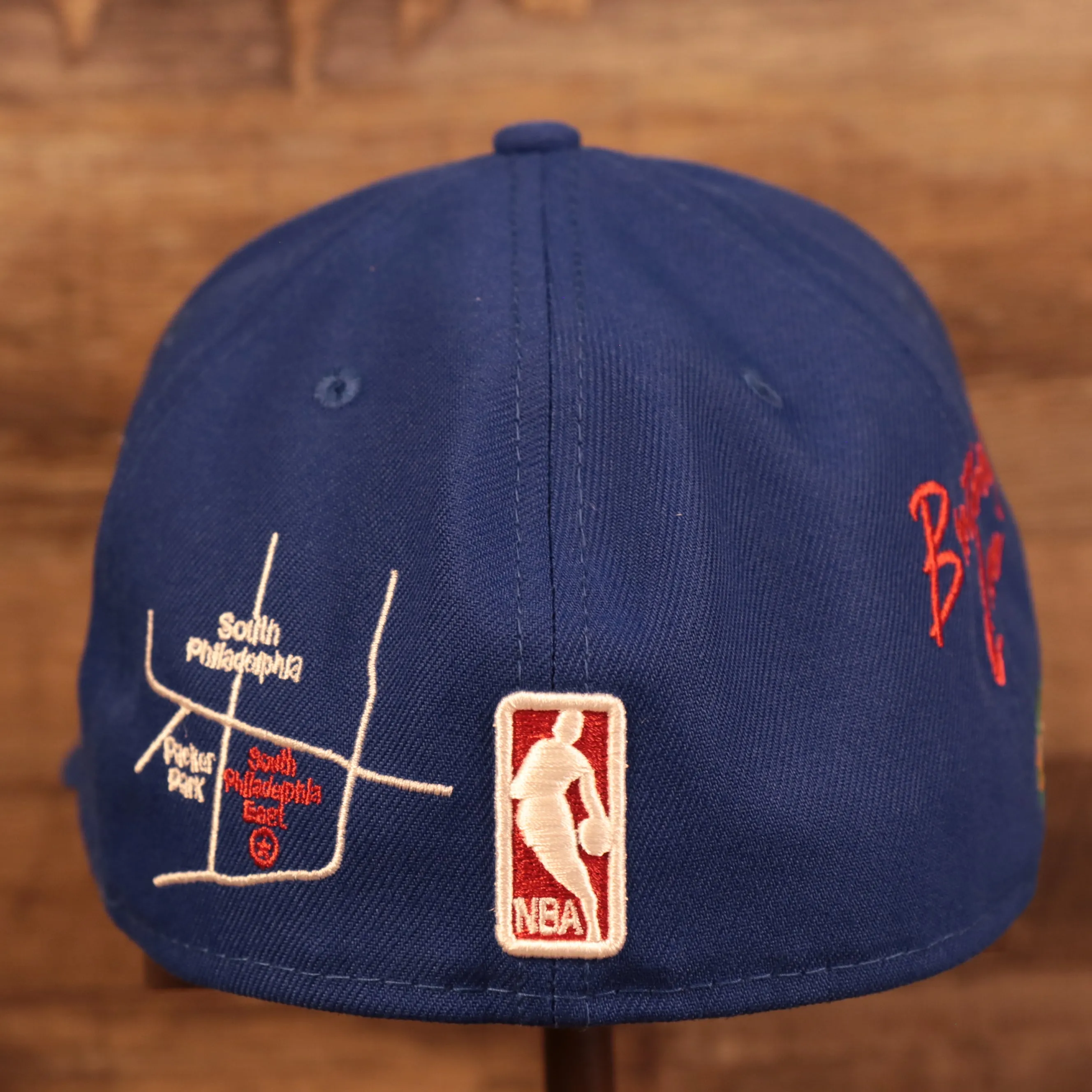 Philadelphia 76ers City Transit Patch Gray Bottom Fitted Cap