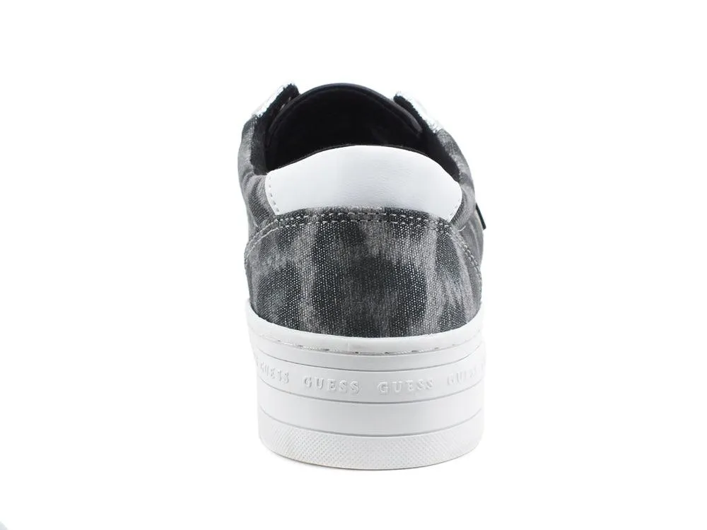 Platform Leopard Leo Grey Sneaker by GUESS - FL5BROFAP12