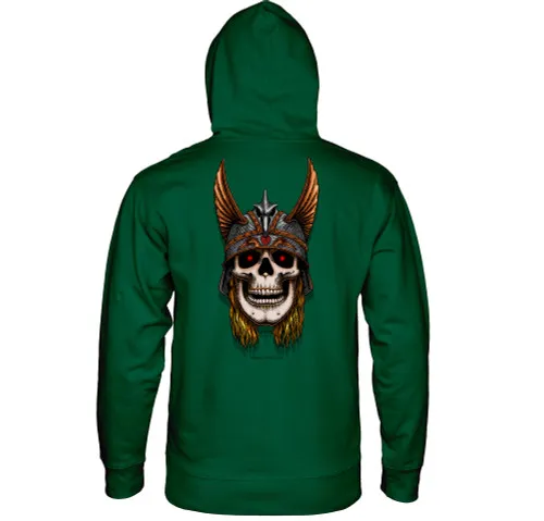 Powell Peralta Skateboard Hoody Anderson Skull Forest Green - Shop Now