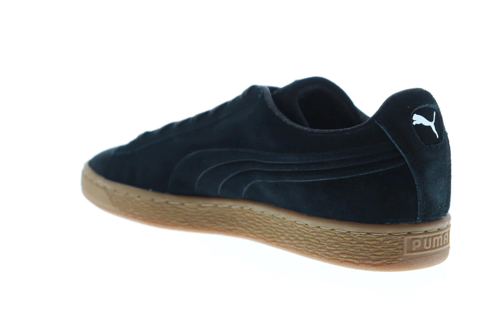 Puma Mens Black Lifestyle Sneakers Shoes Suede Classic Debossed Q4 36109802